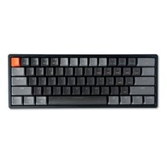 Mehāniskā tastatūra Keychron K12 karsti maināma alumīnija 60% Gateron brūns slēdzis RGB LED ABS cena un informācija | Klaviatūras | 220.lv