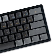 Mehāniskā tastatūra Keychron K12 karsti maināma alumīnija 60% Gateron brūns slēdzis RGB LED ABS cena un informācija | Klaviatūras | 220.lv