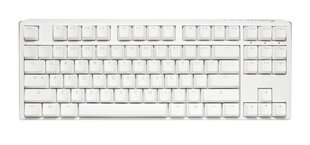 Mehāniskā tastatūra Ducky One 3, tīri balta TKL Hotswap Cherry MX Silent Red, RGB, PBT taustiņu vāciņi cena un informācija | Klaviatūras | 220.lv