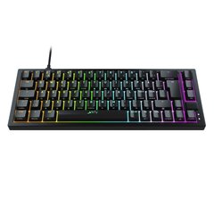 Mehāniskā tastatūra XTRFY K5 melna, 65% Hotswap RGB ASV izkārtojums Kailh Red цена и информация | Клавиатуры | 220.lv