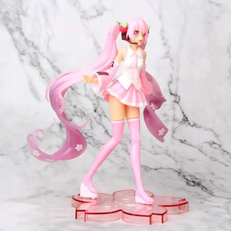 Miku Hatsune Sakura anime figūriņa 15cm цена и информация | Datorspēļu suvenīri | 220.lv