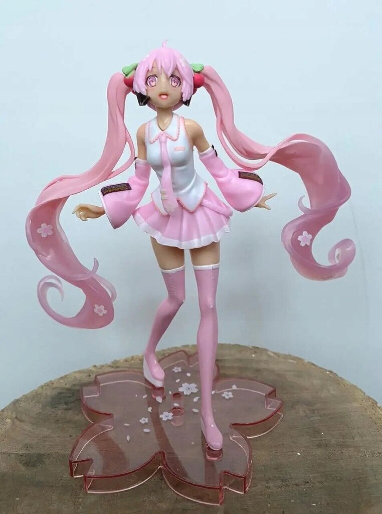 Miku Hatsune Sakura anime figūriņa 15cm cena un informācija | Datorspēļu suvenīri | 220.lv