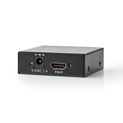 Centrmezgls (HUB) HDMI 2.0 4K@60Hz (1 -&gt; 2) cena un informācija | Adapteri un USB centrmezgli | 220.lv