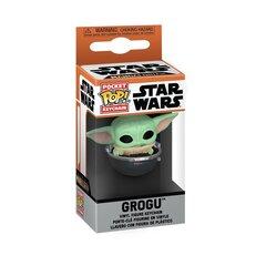 FUNKO POP! atslēgu piekariņš: Star Wars - The Mandalorian – Grogu (The Child) cena un informācija | Datorspēļu suvenīri | 220.lv