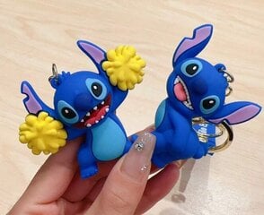 Anime atslēgu piekariņš Lilo Stitch cena un informācija | Datorspēļu suvenīri | 220.lv