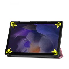 Fusion Marble magnet case grāmatveida maks planšetdatoram Samsung X200 | X205 Galaxy Tab A8 10.5 (2021) rozā cena un informācija | Somas, maciņi | 220.lv