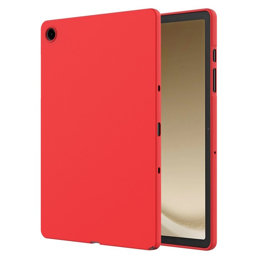 „Shell“ cieta silikona (TPU) apvalks - sarkans (Galaxy Tab A9+) cena un informācija | Somas, maciņi | 220.lv