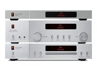 JBL SA550 Classic stereo pastiprinātājs + JBL CD350 Classic CD atskaņotājs + JBL MP350 Classic tīkla atskaņotājs - augstas kvalitātes stereo sistēma cena un informācija | Skaļruņi | 220.lv