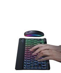 Deal 1.0 bezvadu RGB tastatūra cena un informācija | Klaviatūras | 220.lv