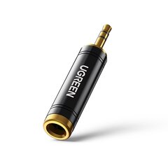 Audio adapteris, Ugreen AV1681, 3,5 mm., ārējais, uz 6,35 mm., mini iekšējais, pelēks cena un informācija | Adapteri un USB centrmezgli | 220.lv