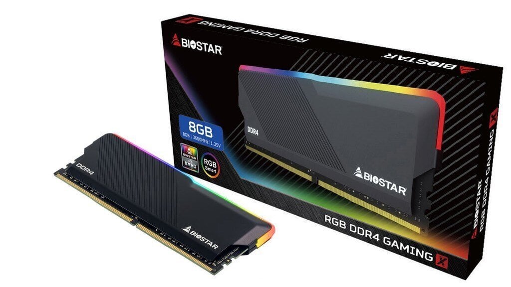 Biostar RGB Gaming X cena un informācija | Operatīvā atmiņa (RAM) | 220.lv