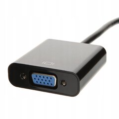 ADAPTERA PĀRVEIDOTĀJS NO HDMI UZ VGA D-SUB cena un informācija | Adapteri un USB centrmezgli | 220.lv