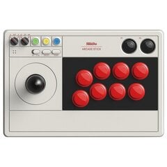 8BitDo Arcade Stick For Switch & PC (Pelēks) cena un informācija | Spēļu kontrolieri | 220.lv