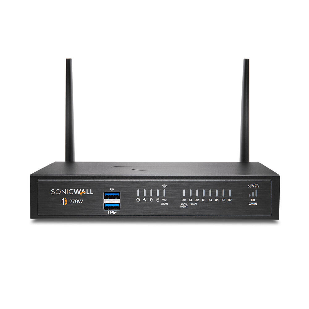 Firewall SonicWall TZ270W cena un informācija | Rūteri (maršrutētāji) | 220.lv