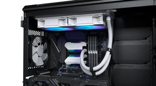 CPU dzesētājs Phanteks Glacier One 240 MPH (240 mm), AMD/Intel cena un informācija | Procesora dzesētāji | 220.lv