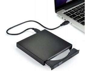 Внешний USB-накопитель CD-R/DVD-ROM/RW цена и информация | Оптические устройства | 220.lv