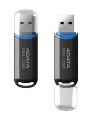 USB atmiņas karte A-data C906 32GB USB 2.0 Melna cena un informācija | USB Atmiņas kartes | 220.lv