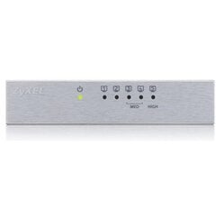 Zyxel GS-105B v3 Nevaldomas L2+ Gigabit Ethernet (10/100/1000) Sudrabs cena un informācija | Rūteri (maršrutētāji) | 220.lv