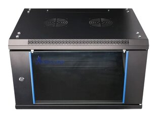 Extralink 6U 600x600 Melns | Rackmount skapis | piestiprināts pie sienas цена и информация | Серверы | 220.lv