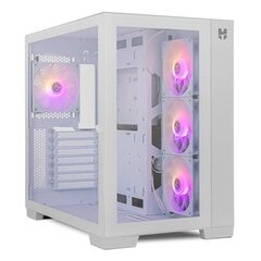 Блок полубашня ATX Galileo Nox Белый USB 3.0 LED RGB цена и информация | Корпуса | 220.lv