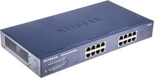 Коммутатор Netgear 16 x 10 / 100 / 1000 Ethernet для монтажа в стойку цена и информация | Маршрутизаторы (роутеры) | 220.lv