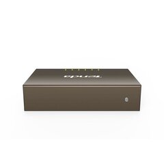 Tenda TEG1005D network switch Gigabit Ethernet (10/100/1000) Grey cena un informācija | Rūteri (maršrutētāji) | 220.lv