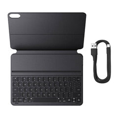 Baseus iPad 10.9 2022 korpuss Brilliance ar BT 5.3 tastatūru un Type-C kabeli, melns P40112602111-02 cena un informācija | Somas, maciņi | 220.lv