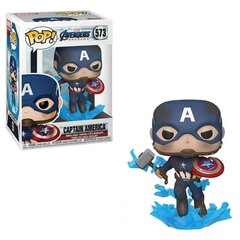 FUNKO POP! Vinila figūra: Avengers: Endgame - Captain America w/Broken shield and Mjölnir cena un informācija | Datorspēļu suvenīri | 220.lv