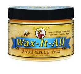 Aizsargājošs pulēšanas vasks, Howard, Wax-It-All Food Grade Wax, 255 g cena un informācija | Grunts, špaktelis | 220.lv