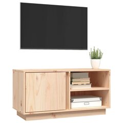 TV skapītis , 80x35x40,5 cm, priedes masīvkoks cena un informācija | TV galdiņi | 220.lv