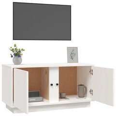 TV skapītis , 80x35x40,5 cm, balts cena un informācija | TV galdiņi | 220.lv