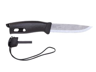 Morakniv Camping nazis Companion spark, 10,4 cm, melns cena un informācija | Tūrisma naži, daudzfunkcionālie instrumenti | 220.lv