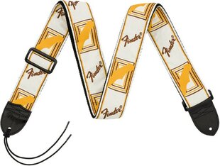 Siksna ģitārai Fender WHITE/BROWN/YELLOW MONO STRAP cena un informācija | Mūzikas instrumentu piederumi | 220.lv