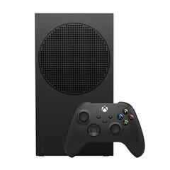 Xbox Series S 1TB melnā spēļu konsole cena un informācija | Spēļu konsoles | 220.lv