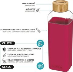 Посуда для напитков Quokka Storm, 700 мл, красная цена и информация | Фляги для воды | 220.lv