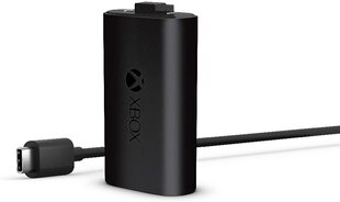 Xbox Series X/S Rechargeable Battery + USB-C Cable Official цена и информация | Аксессуары для компьютерных игр | 220.lv