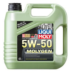 Liqui-Moly Molygen sintētiskā motoreļļa 5W-50, 4L cena un informācija | Motoreļļas | 220.lv