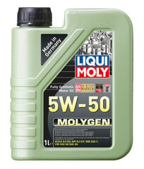 Sintētiskā motoreļļa Liqui-Moly Molygen 5W-50, 1L cena un informācija | Motoreļļas | 220.lv