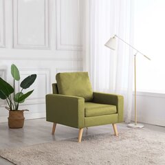 Кресло, 67x59x77 см, зеленый цена и информация | Кресла в гостиную | 220.lv