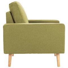 atpūtas krēsls, zaļš audums cena un informācija | Atpūtas krēsli | 220.lv