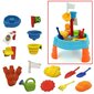 Smilšu kaste - galds Eddy Toys Sala cena un informācija | Ūdens, smilšu un pludmales rotaļlietas | 220.lv