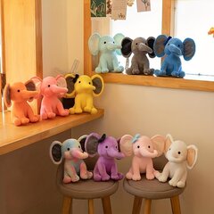 '25 см слон плюшевые игрушки детская комната декоративные мягкие куклы для детей' цена и информация | Мягкие игрушки | 220.lv
