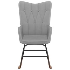 Кресло-качалка, серое цена и информация | Кресла в гостиную | 220.lv