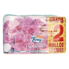 Tualetes Papīra Foxy Bouquet 3 slāņi (6 uds) cena un informācija | Tualetes papīrs, papīra dvieļi | 220.lv