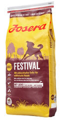 Josera izvēlīgiem suņiem Festival, 15 kg cena un informācija | Sausā barība suņiem | 220.lv