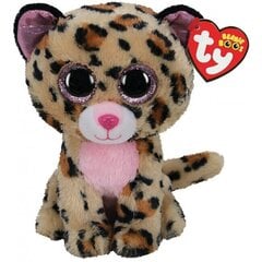 Mīkstā rotaļlieta leopards Ty, 25 cm цена и информация | Мягкие игрушки | 220.lv