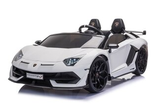 Auto na akumulator Lamborghini Aventador SX2028 Biały цена и информация | Электромобили для детей | 220.lv