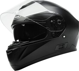 Yema Double Visor motocikla ķivere, matēta melna cena un informācija | Moto ķiveres | 220.lv