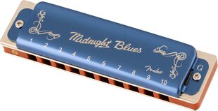 Armonika Fender Midnight Blues G cena un informācija | Pūšamie instrumenti | 220.lv