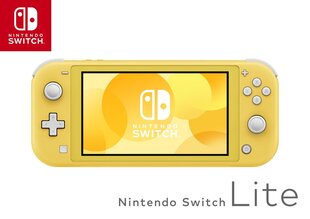 Nintendo Switch Lite, 32GB, dzeltens cena un informācija | Spēļu konsoles | 220.lv